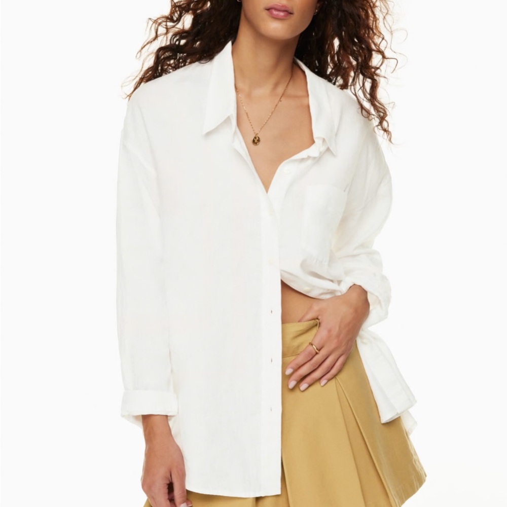 Relaxed Linen Shirt - Picture 4 of 8